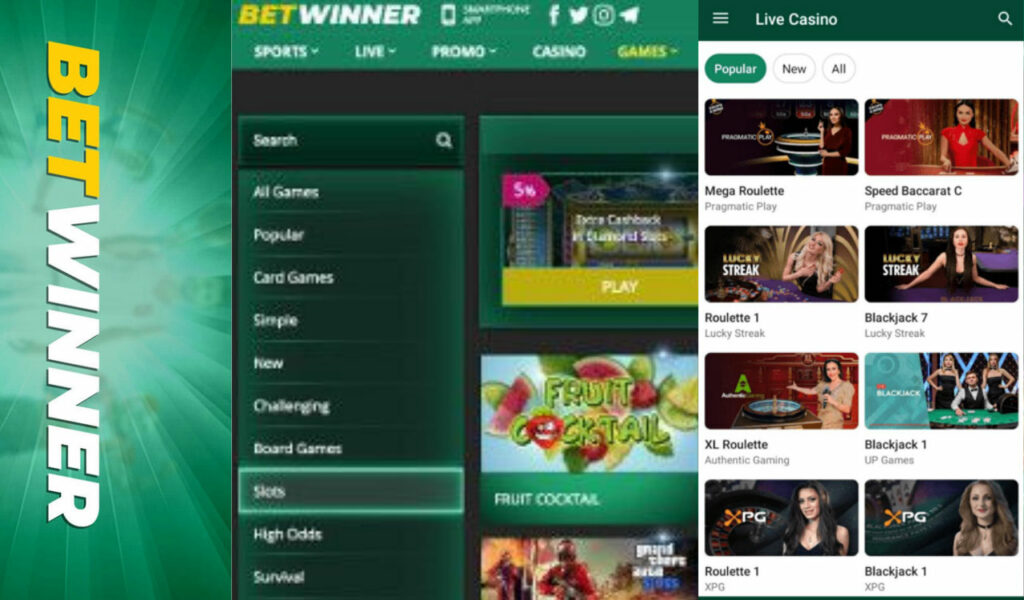 Betwinner Casino downloading this app on Android and iOS