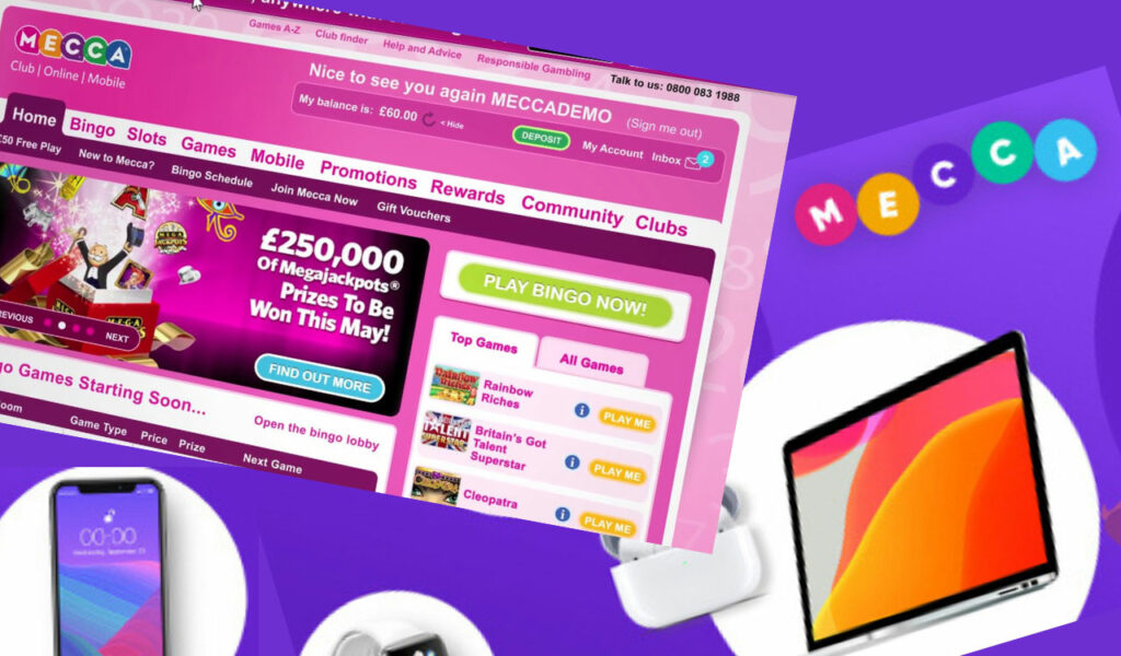 Mecca Bingo Mobile version